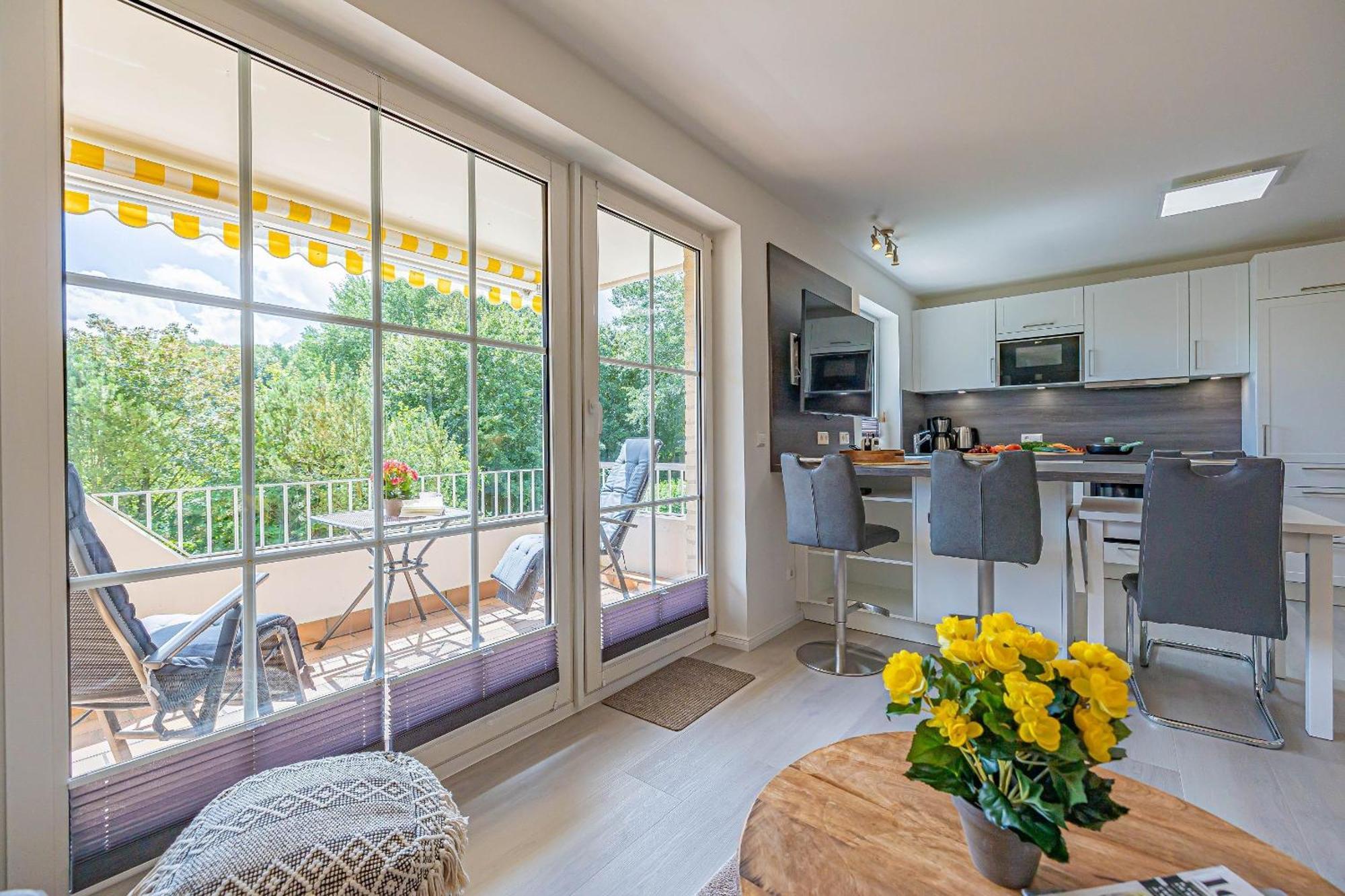 Fewo1846 - Strandresidenz Wassersleben Suedblick App 689 - Komfortables Apartment Mit Balkon Und Meerblick Harrislee Extérieur photo