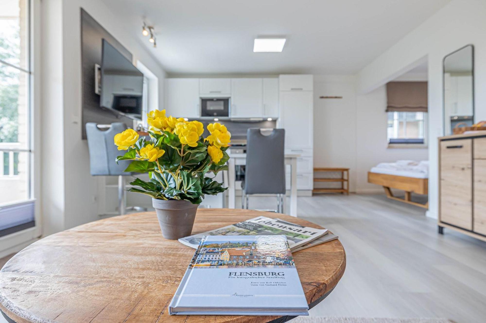 Fewo1846 - Strandresidenz Wassersleben Suedblick App 689 - Komfortables Apartment Mit Balkon Und Meerblick Harrislee Extérieur photo
