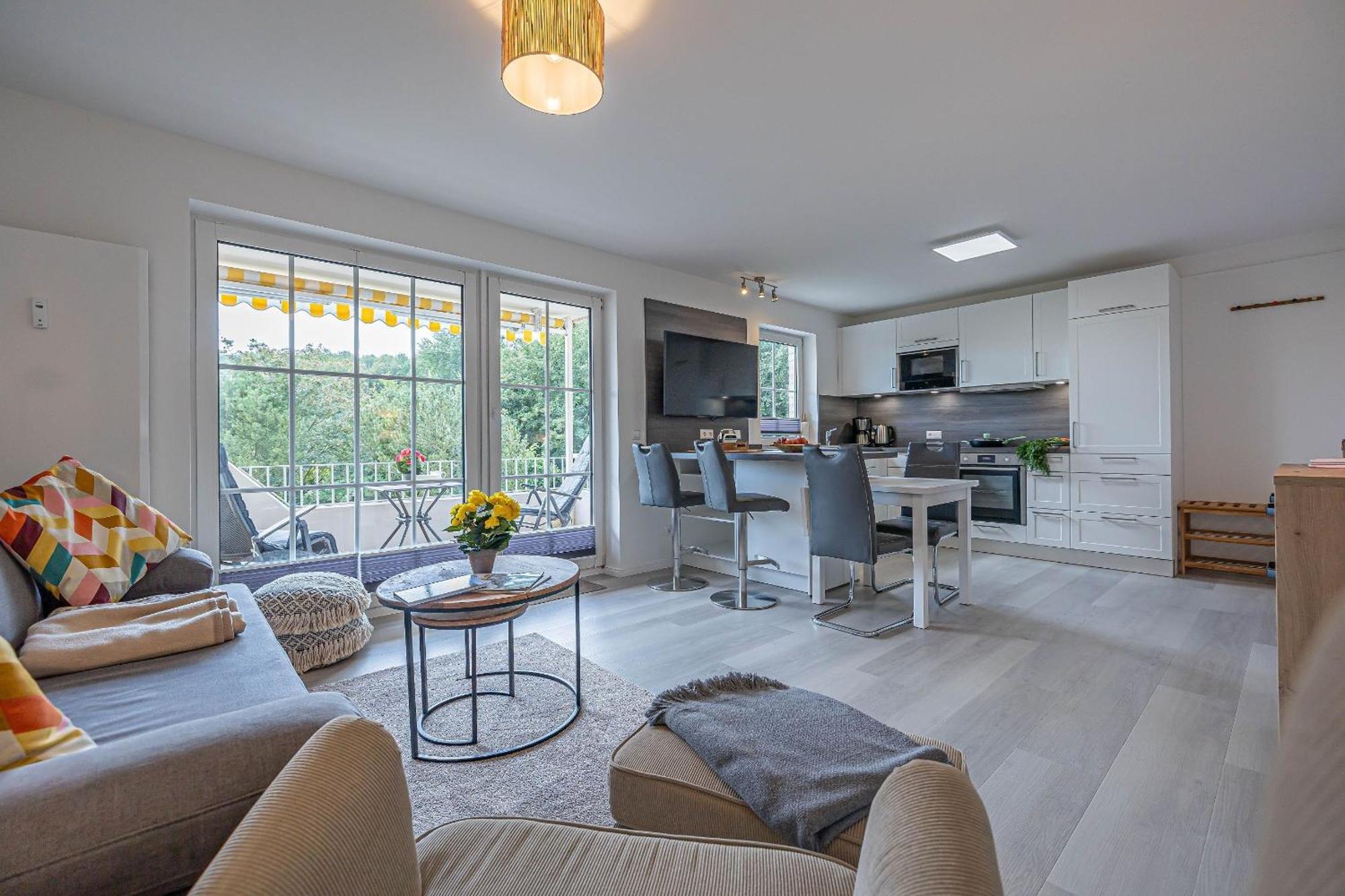 Fewo1846 - Strandresidenz Wassersleben Suedblick App 689 - Komfortables Apartment Mit Balkon Und Meerblick Harrislee Extérieur photo